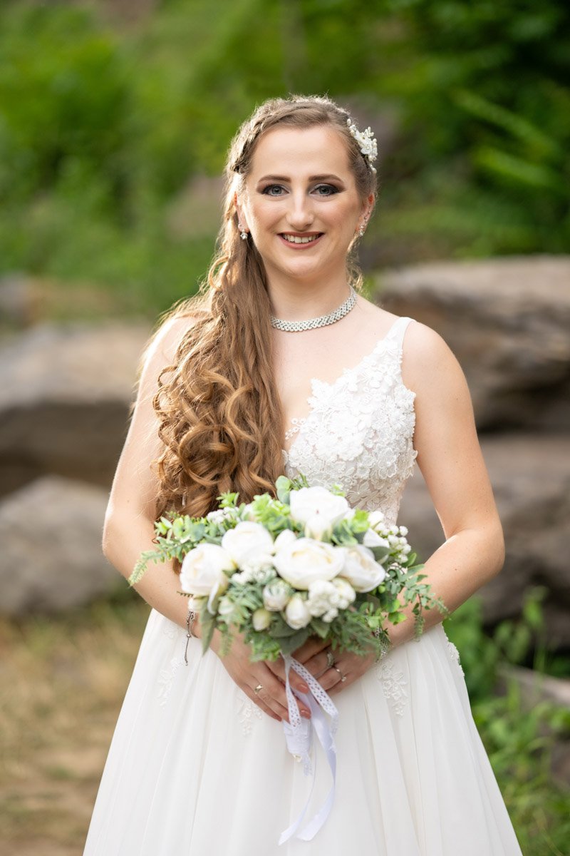 Melinda menyasszonyi portréja